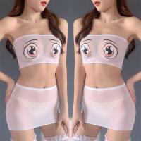 Cosplay Bodysuit Sexy Lingerie Outfit - Cartoon Tight-Fit Stretch One-Piece Deadpool Swimwear Style thumbnail