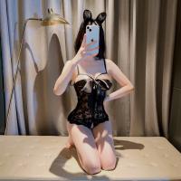 Couples Matching Sleepwear Set - Sexy Lace Lingerie Pajamas for Women & Men, Plus Size Romantic Nightwear Outfit thumbnail