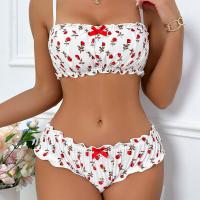 Cute Bear Sexy Lingerie Set - Strawberry Sheer Two-Piece Outfit for Couples thumbnail