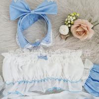 Cute Maid Lingerie Set for Small Busts - Pure & Tempting Lolita Style Servant Costume Outfit thumbnail