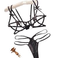Euro-Style Lace Sexy Sheer Lingerie Set – Bold & Breathable Sensual Underwear Set thumbnail