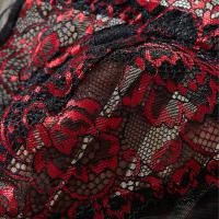 European-Style Sheer Lace Sexy Bra Set for Women – Pure & Tempting Lingerie Ensemble with Push-Up Support thumbnail