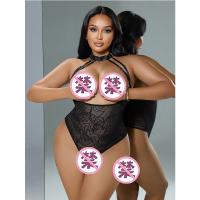 Factory Direct Sexy Sheer Bodysuit - Pure Temptation Open-Crotch Lingerie for Women thumbnail
