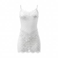 Feiniao Kuiyue Sheer Lace Sleep Dress - Transparent Mesh Slip Nightgown, Pure & Tempting QQNY Style Women's Lingerie thumbnail