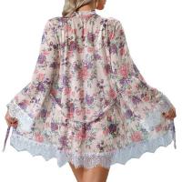 Floral Lace Sexy Lingerie Set - Women's Matching Cami & Shorts Sleepwear, Romantic At-Home Outfit thumbnail