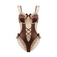 Flybird Moon Peep Lace Bodysuit - Sexy Bear-Themed Open-Crotch Sleepwear for Flirty Nights thumbnail