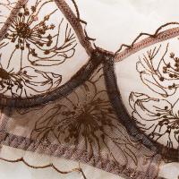 French Luxury Lace Embroidery Lingerie Set - Sexy Pure Seduction European Style Intimate Wear thumbnail
