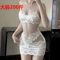 Luxury French-Style Sheer Lace Lingerie Set - Romantic Vacation Sensual Mesh Bodysuit with Ties thumbnail