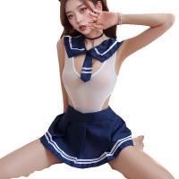 Gangdao Sailor Suit Lingerie Set – Sexy Women's Role Play Costume with Erotic Accessories thumbnail