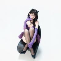 Gorgeous Cloud Sexy Halloween COS Pure Temptation Devil Tutu Skirt Outfit - PU Mini Dress Set thumbnail
