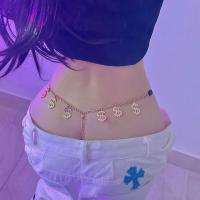 Guiyun Sexy Lace Thong - Pure Temptation Sheer Gold-Embellished Punk Chain Bikini Briefs for Women thumbnail