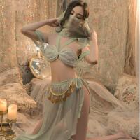 Hanfu Palace Style Outfit Set – Dunhuang-Inspired Chinese Ancient Costume with Lace & Exotic Elegance thumbnail