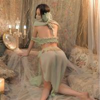 Hanfu Palace Style Outfit Set – Dunhuang-Inspired Chinese Ancient Costume with Lace & Exotic Elegance thumbnail