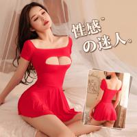 Ice Silk Transparent Tight Lingerie Set – Smooth, Stretchy Revealing Chest Dress & Sexy Bodycon Mini thumbnail