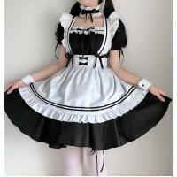 Japanese Anime Maid Costume - Cute Sweet Sexy Cosplay Dress for Girls, Lolita Performance Outfit thumbnail