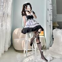 Japanese Black & White Maid Dress - Sexy Cute Lolita Cosplay Costume for Women, Plus Size Servant Outfit thumbnail