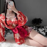 Japanese-Style Bunny Kimono Lingerie Set – Summer Trendy Playful Outfit for Adults thumbnail
