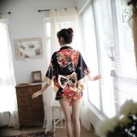 Japanese Kimono-Style Lingerie Set - Sexy & Playful Cosplay Outfit for Women thumbnail