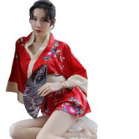 Japanese Kimono-Style Seductive Lace Robe Set for Role Play & Intimate Nights thumbnail