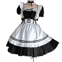 Japanese Maid Costume Dress - Cute Anime Schoolgirl Lolita Outfit for Women, Plus Size Cosplay Dress thumbnail