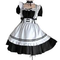 Japanese Maid Dress Cosplay Outfit - Cute Anime Lolita Student Dress for Women, Plus Size Kawaii Fashion thumbnail