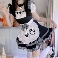 Japanese Maid Dress Cosplay Outfit - Sweet Cat Theme Lolita Dress for Girls & Anime Fans thumbnail