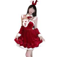 Jingxu Plus Size Sexy Lingerie Set for Curvy Women - Christmas, Halloween & New Year Costume Outfit thumbnail