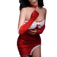 JinXiao Custom Christmas Lingerie Set - Naughty Holiday Costume & Sexy Uniform Outfit for Women thumbnail