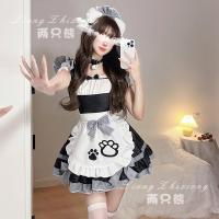 New Kawaii Maid Dress - Sexy Lolita Cosplay Outfit for Women, Cute Anime Servant Costume thumbnail