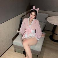 Kimono-Style Lingerie Set for Women – Pure & Restrained Seductive Sleepwear, QQNY Couples Intimate Outfit thumbnail