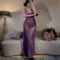 Kouni Sensual Lace Sheer Bodycon Dress - Seductive See-Through Lingerie Dress for Women, No-Remove Styling thumbnail