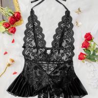 Luxury Lace Bodysuit for Women – Sheer Elegant Full-Lace Erotic Lingerie Set thumbnail
