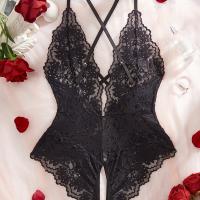 Luxury Lace Bodysuit for Women – Sheer Elegant Full-Lace Erotic Lingerie,European and American Style thumbnail