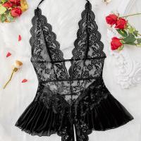 Luxury Lace Bodysuit for Women – Sheer Elegant Full-Lace Erotic Lingerie Set thumbnail