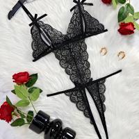 Luxury Lace Bodysuit for Women - Sheer Sexy Full-Lace Erotic Lingerie Set, Ultra-Feminine & Breathable thumbnail