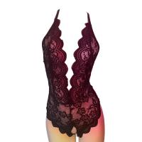 Lace Seductive Bodysuit for Women - Backless Open-Crotch Erotic Lingerie, Sexy European Style thumbnail