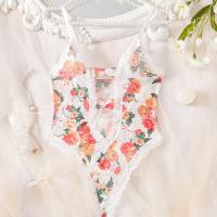 Lace Sheer Bodysuit for Women – Sexy European-Style Erotic Lingerie, Ultra-Feminine Full-Lace Transparent Bodysuit thumbnail