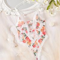Lace Sheer Bodysuit for Women – Sexy European-Style Erotic Lingerie, Ultra-Feminine Full-Lace Transparent Bodysuit thumbnail