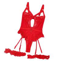 Luxury Lace Sheer Lingerie Set - Sexy European-Style Erotic Underwear for Women thumbnail