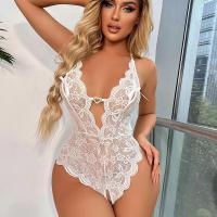 Lace Sheer Open-Crotch Bodysuit - Sexy Sleepwear for Women,Europe and America-Style Erotic Lingerie Wholesale & Dropship thumbnail