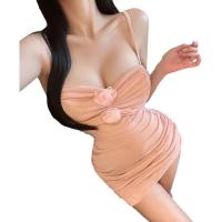 Luxury Lace Sleep Dress - Sheer Mesh Bodycon Nightgown, Seductive Lingerie Dress for Women thumbnail