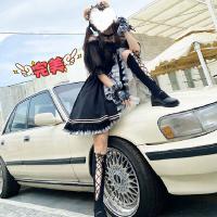 Lolita Petticoat Skirt Support - Soft No-Bone Satin Daily Wear Cosplay Underlayer for Half-Pouffy Dresses thumbnail