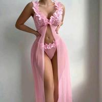 Pure Allure Lace Cami Dress – Sexy Low-Cut Sleeveless Long Slip Dress for Women, Elegant Bridal Lingerie & Evening Wear thumbnail