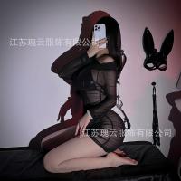 Sexy Off-Shoulder Long Sleeve Mesh Bodycon Dress – Seductive Lingerie-Inspired Outfit, No-Undress Design thumbnail