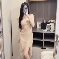 Women's Sexy Sheer Lace Sleep Dress - Transparent Mesh Long Nightgown for Romantic Lingerie Moments thumbnail