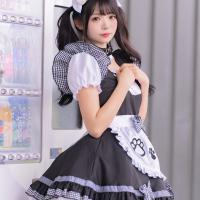 Maid Cosplay Dress - Cute Anime Cat Girl Lolita Costume for Women, Soft Kawaii Maid Outfit thumbnail