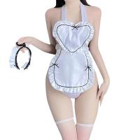 Maid Pure-Temptation Lingerie Set - Sheer Sexy Sleepwear for Cosplay & Playful Date Nights thumbnail