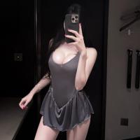 Mannyqing Daily Wear Zippered Crotchless Dress - Seductive Lingerie Outfit, No-Remove Sexy Pure-Temptation Dress thumbnail