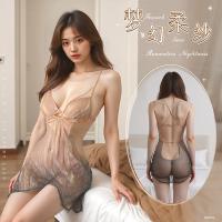 Mannyqing Dreamy Sheer Lace Bodysuit - Pure & Tempting Sleep Dress, No-Remove Sensual Lingerie for Women thumbnail
