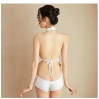 Mannyqing Pure & Tempting Sleepwear - Japanese Cute Lace Backless Vintage Uniform Lingerie Pajamas thumbnail